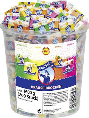 Frigeo Ahoi Brausebrocken 200 Stück, 1,6 kg