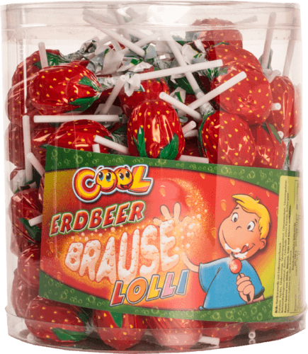 Cool Erdbeer Lolli 100 x12g - pantry24