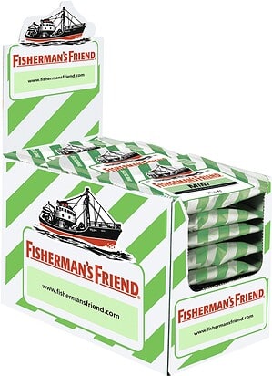 Fisherman's Friend Mint Pastillen ohne Zucker 24 Beutel x25g 600g
