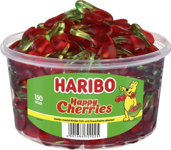 Haribo Happy Cherries 150 Stück 1,2 kg