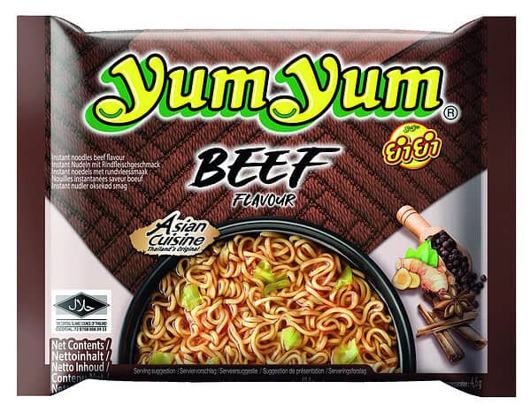 YumYum Rindfleisch Instant Nudelsuppe 30 x 60g im Karton