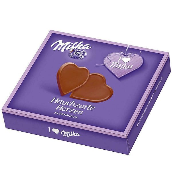 I Love Milka Hauchzarte Herzen Vollmilch 130g