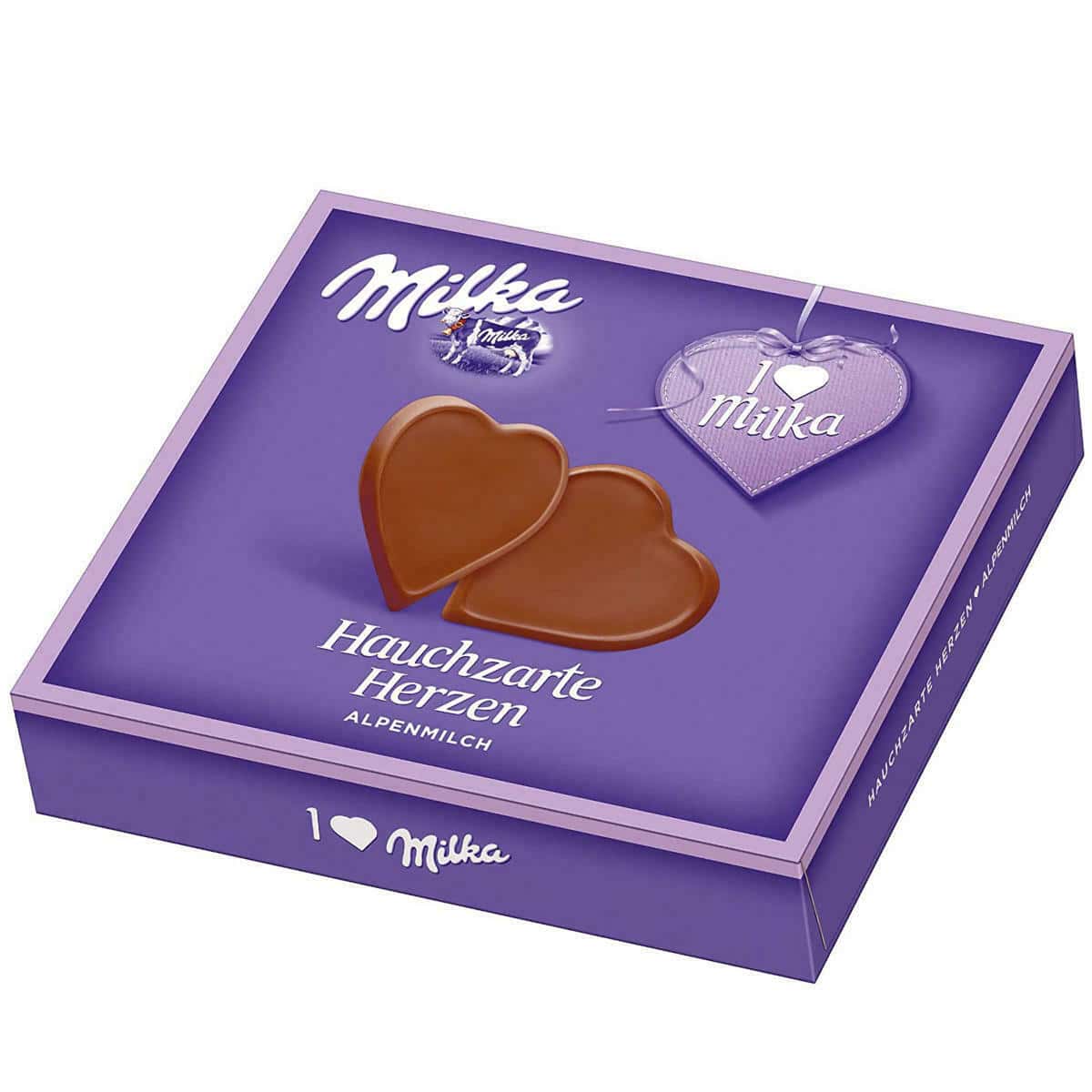 I Love Milka Hauchzarte Herzen Vollmilch 130g - pantry24