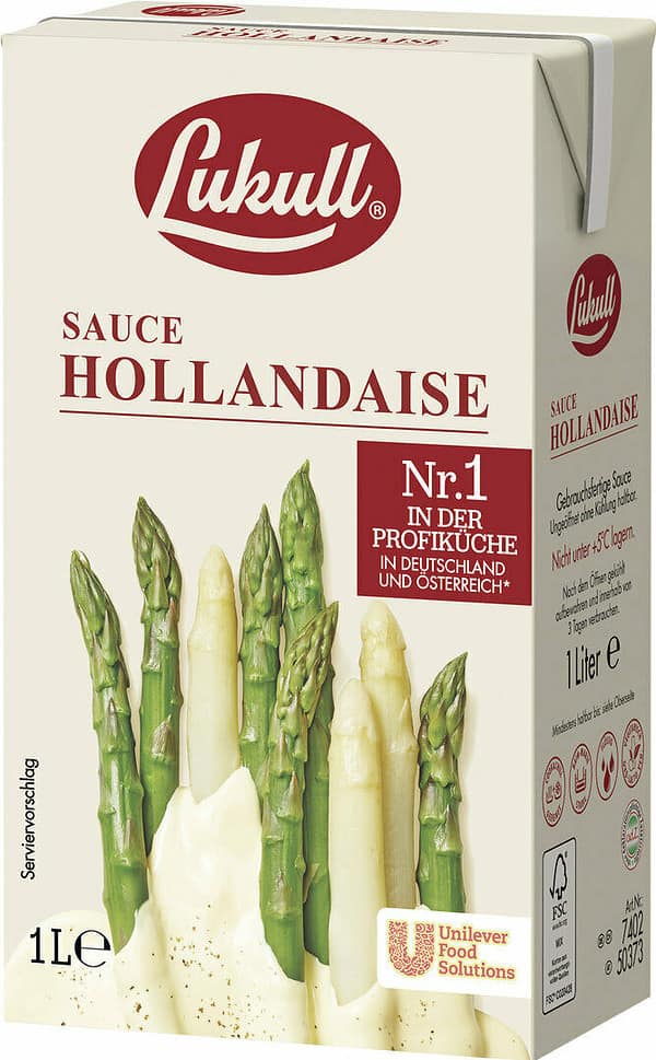 Lukull Sauce Hollandaise 1 Liter
