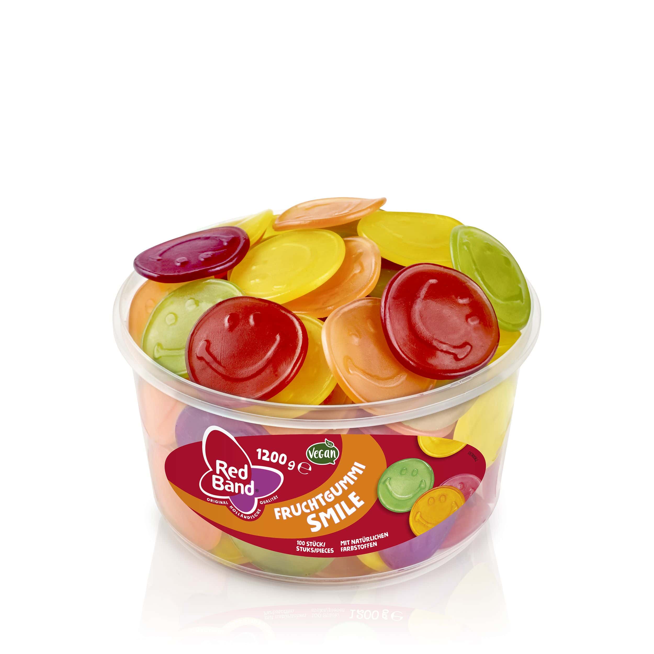 Red Band Fruchtgummi Smile 1,2kg (100 Stück)