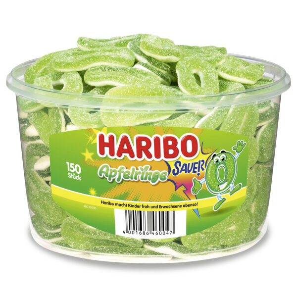 Haribo Saure Apfel-Ringe 1,2 kg