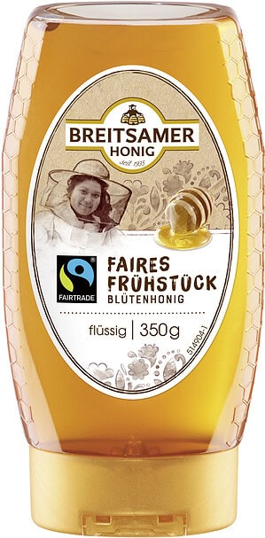 Breitsamer Blütenhonig Faires Frühstück 350 g