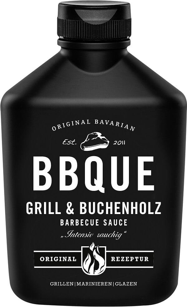 Develey BBQUE Grill-und Buchenholz Sauce 400 ml