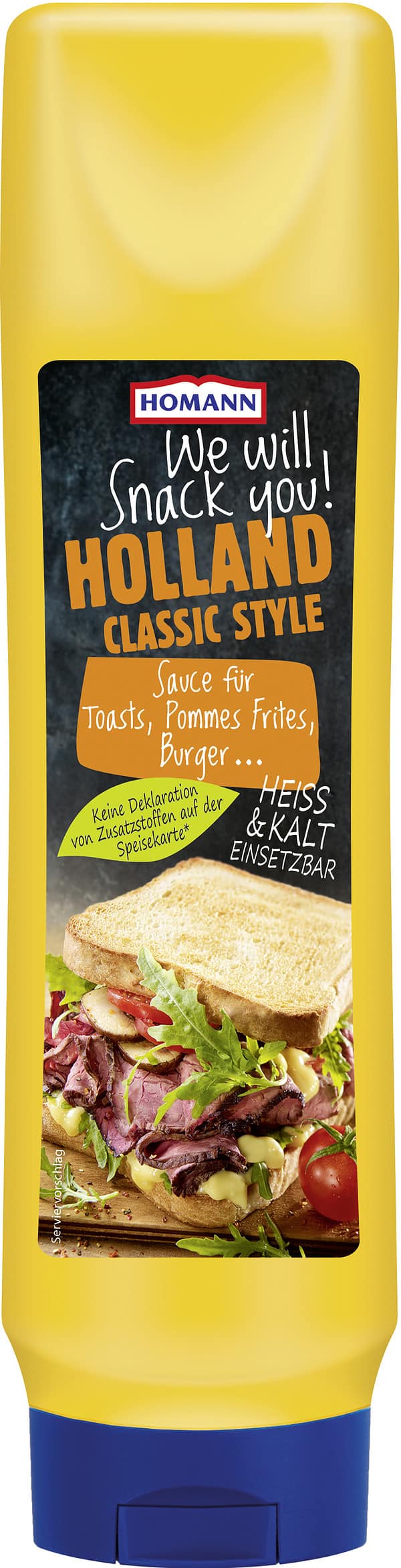 Homann Snack Sauce Holland Classic Style 875 ml