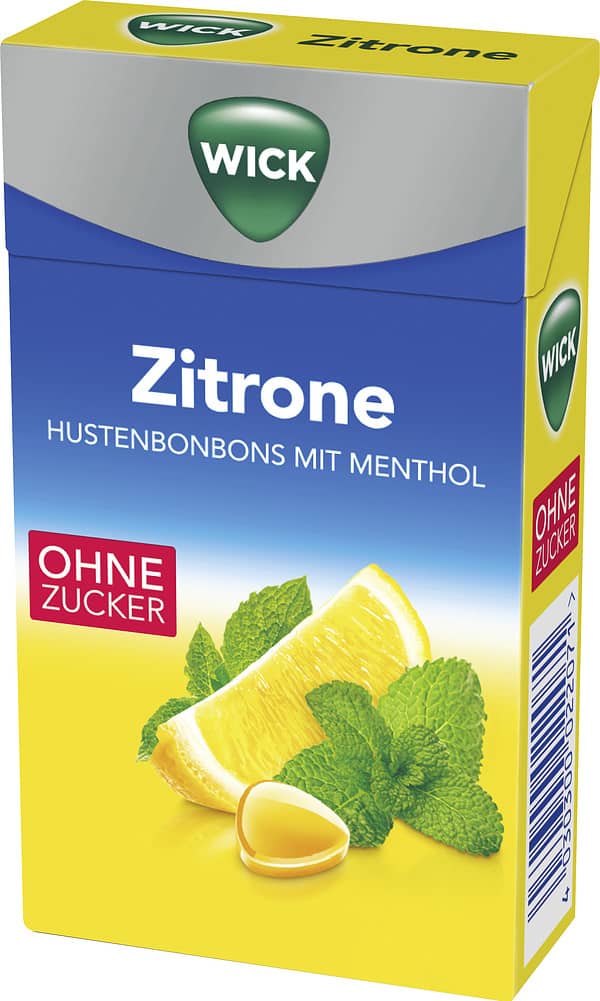 Wick Zitrone + Menthol ohne Zucker 20 St. x 46g 920g