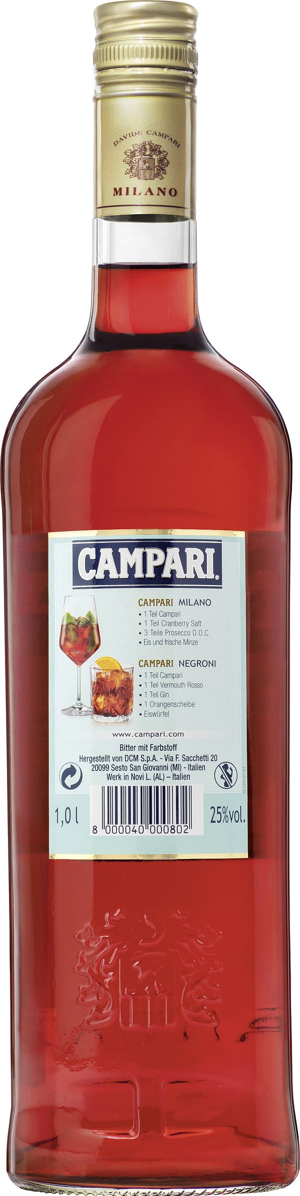 Campari 25 % 1,0 l