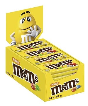M&M’s Peanut 24 x 45 g