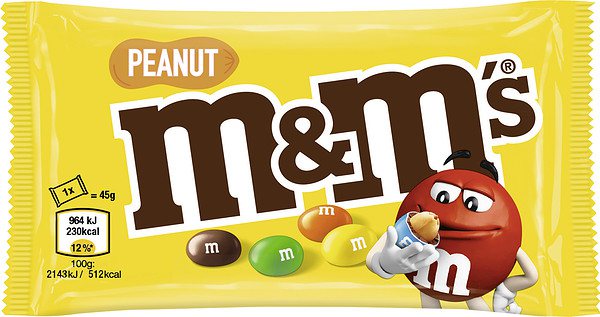 M&M´s Peanut 24x45 g