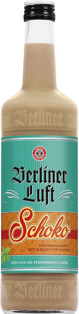 Berliner Luft Pfefferminzlikör Schoko 15 % 0,7 L - pantry24
