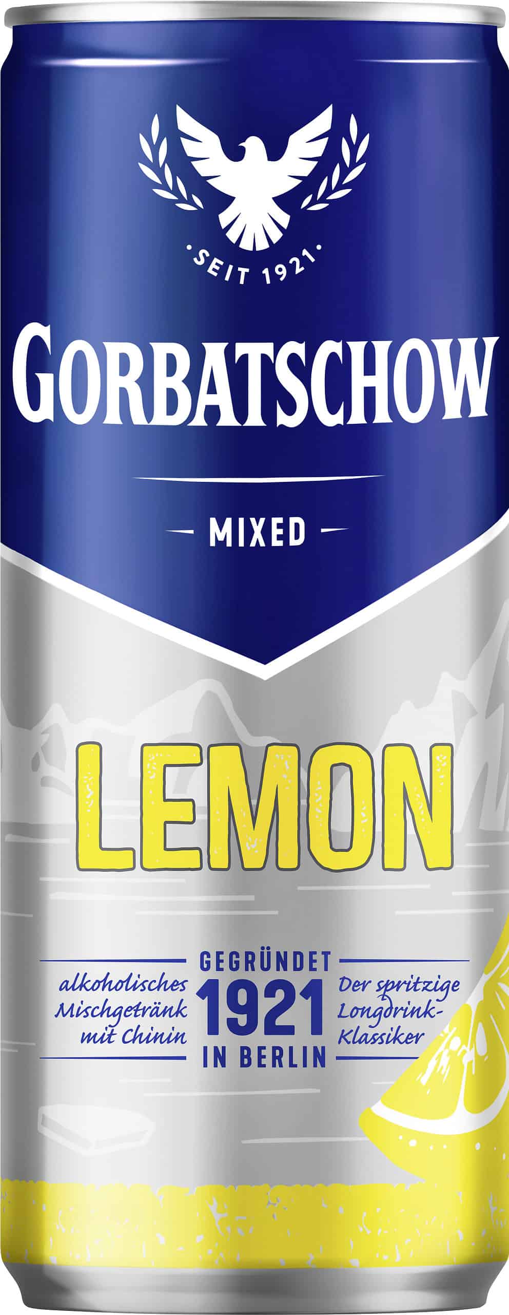 Wodka Gorbatschow + Lemon 10 % 0,33 L - pantry24