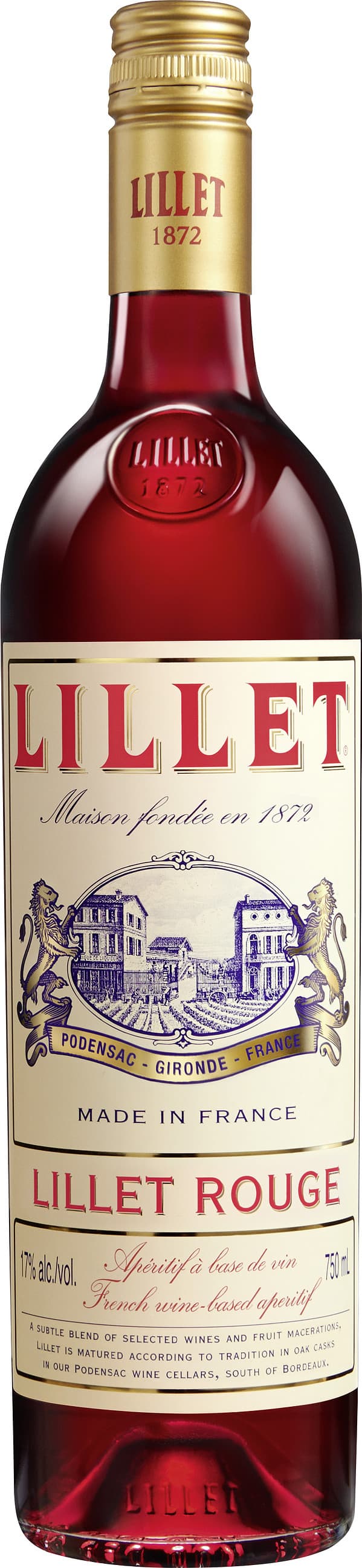 Lillet Aperitif Rouge 17 % 0,75 L