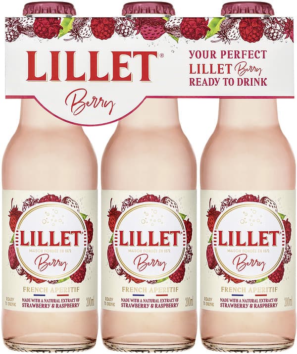 Lillet Berry 10,2% 3 x 0,2 l