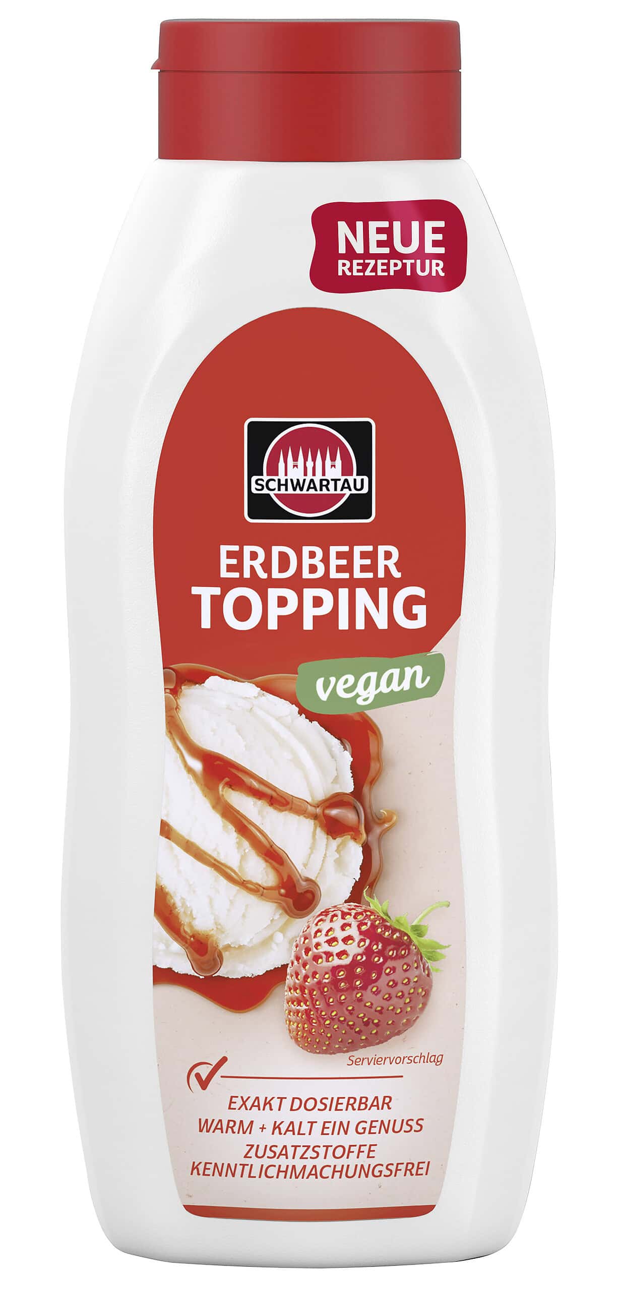 Schwartau Dessertsoße Erdbeere 770ml