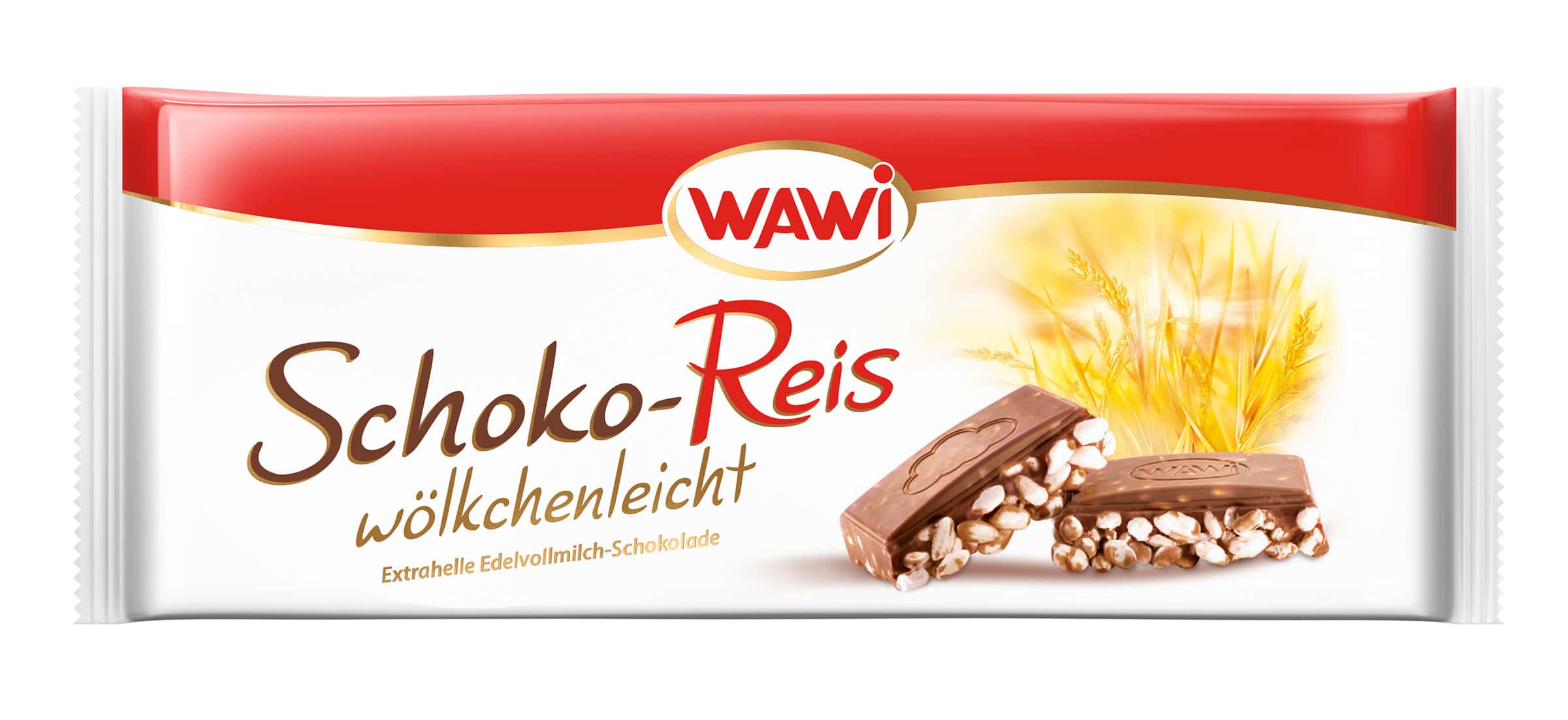 Wawi Schoko Reis Edelvollmilch 40g