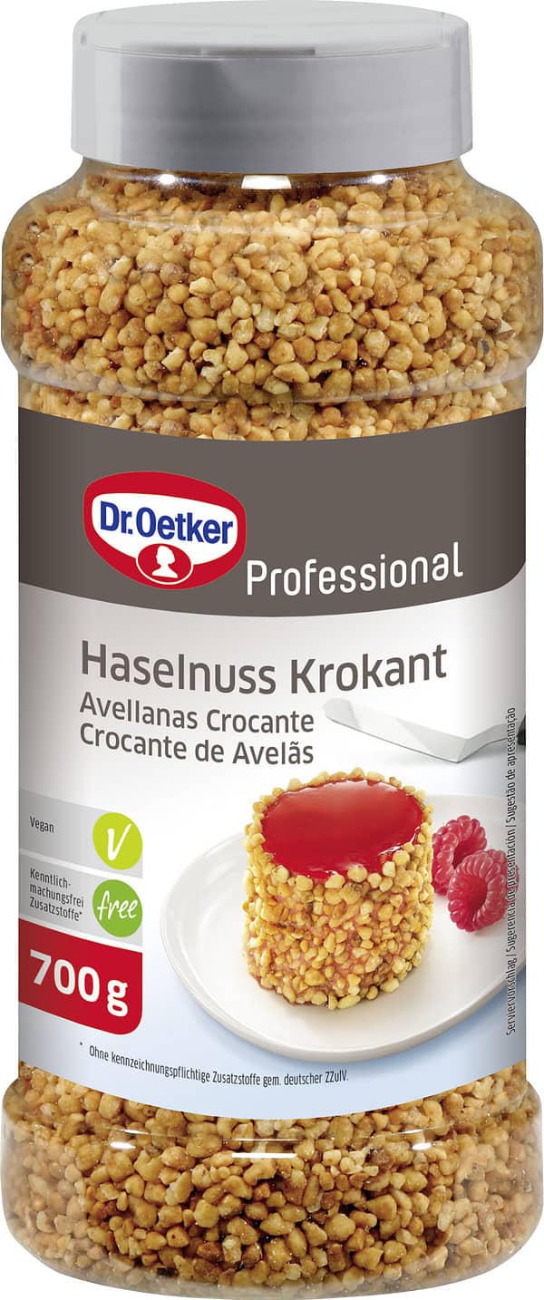 Oetker Haselnuss-Krokant-Streusel 700g