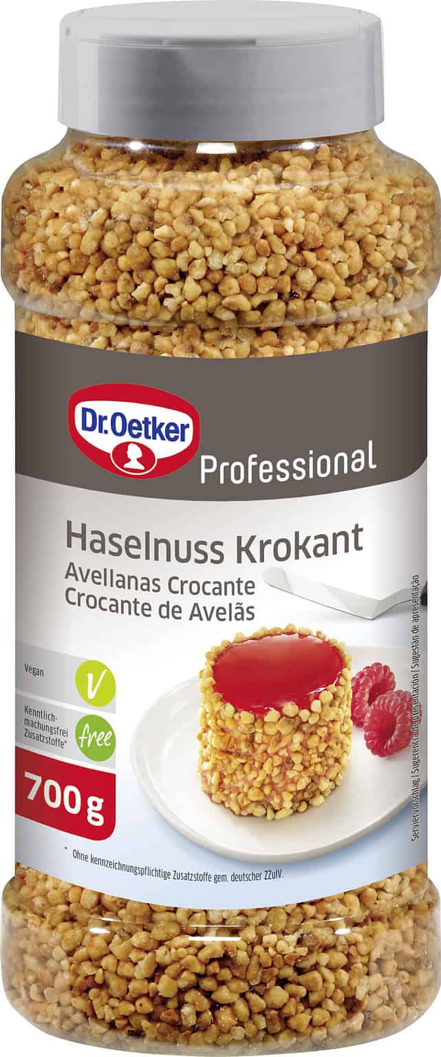 Oetker Haselnuss-Krokant-Streusel 700g - pantry24 Oetker Haselnuss-Krokant-Streusel 700g - pantry24