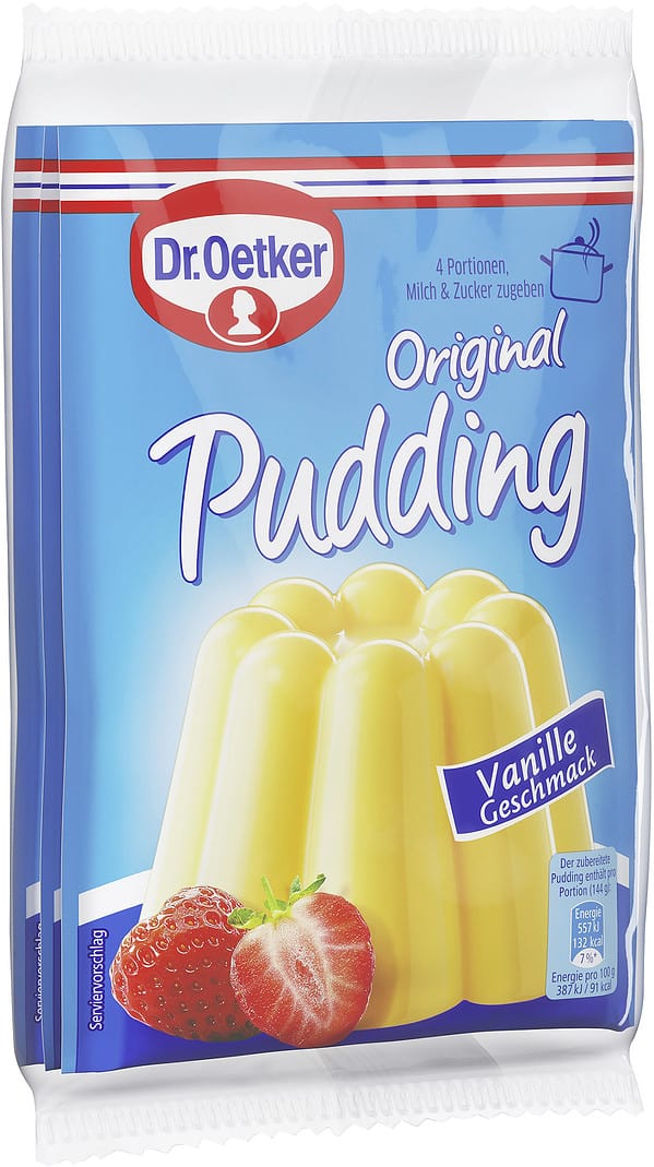 Oetker Original Pudding Vanille 3er 111g