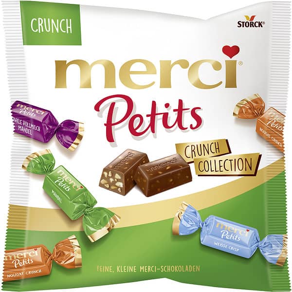 Merci Petits Crunch Collection 125g
