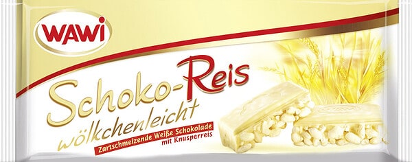 Wawi Schoko Reis Weiß 40g