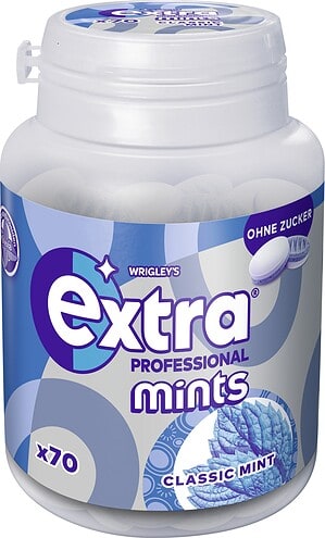 Extra Professional Mints Classic Mint 70 Stück 77 g