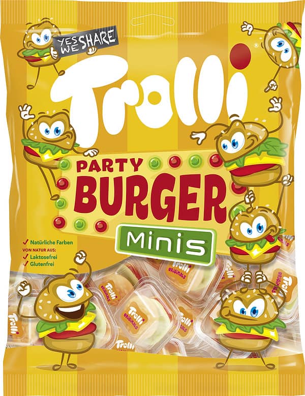 Trolli Party Burger Minis 170g
