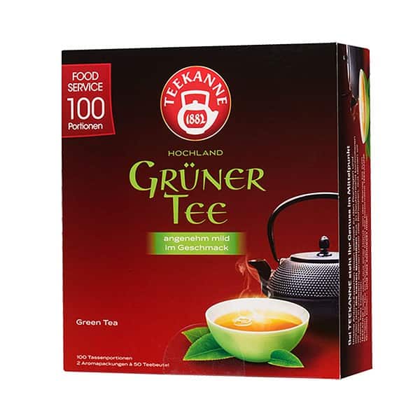 Teekanne Grüner Tee 100 Beutel