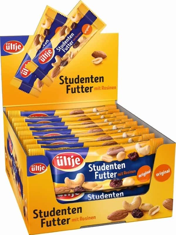 Ültje Studentenfutter Original 20 Beutel je 50g