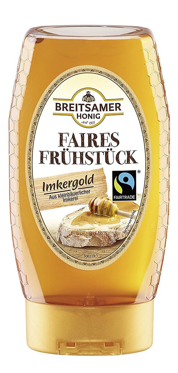 Breitsamer Blütenhonig Faires Frühstück 350g