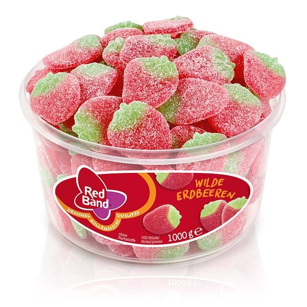 Red Band Wilde Erdbeeren 100er 1kg-Dose