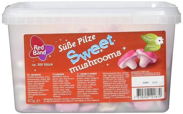 Red Band Süße Pilze ca. 350 Stück 875g