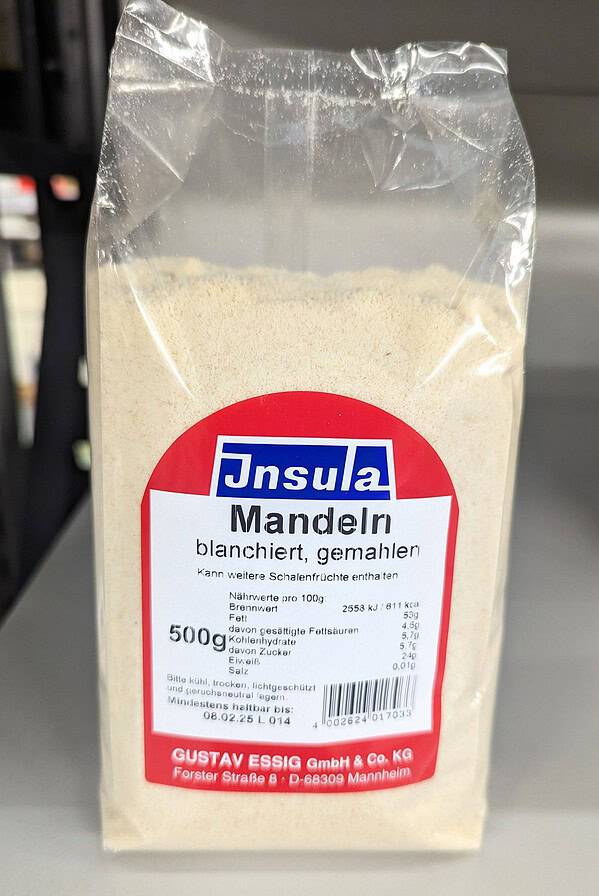 Insula Mandeln Gemahlen 500g