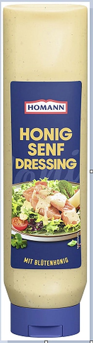 Homann Salatdressing Honig-Senf 875 ml