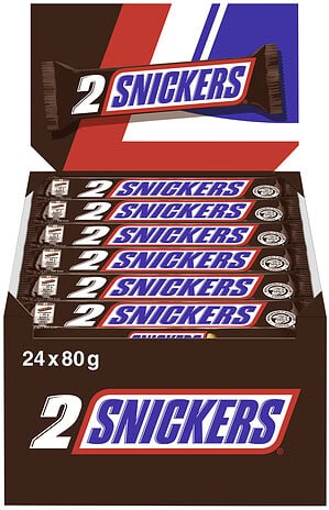 Snickers 2er Pack 24 x 80 g (1,92 kg)