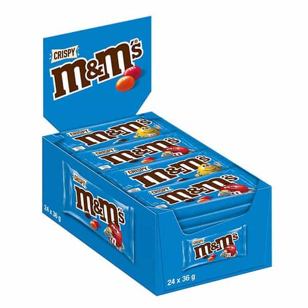 M&M´s Crispy 24 x 36g