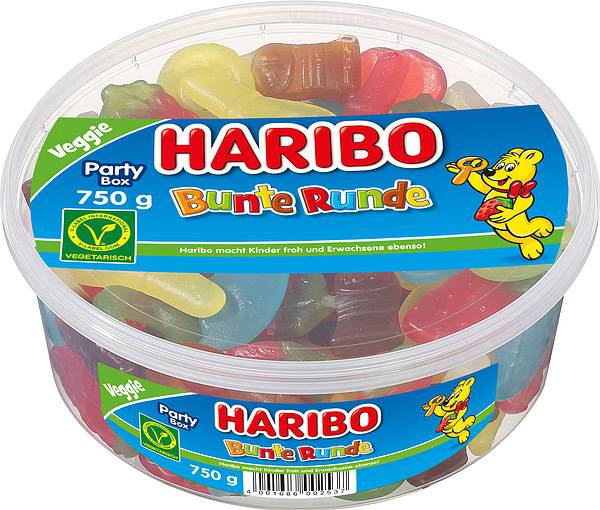 Haribo Bunte Runde 750g