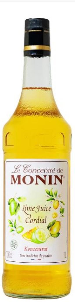 Monin Lime Juice Cordial Konzentrat 1 L