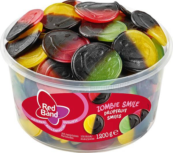 Red Band Fruchtgummi Zombie Smile 100 St. 1,2kg