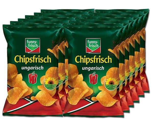 Funny Frisch Chipsfrisch ungarisch 12 x 40g