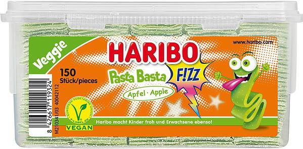 Haribo Pasta Basta Apfel SOUR 1,12kg