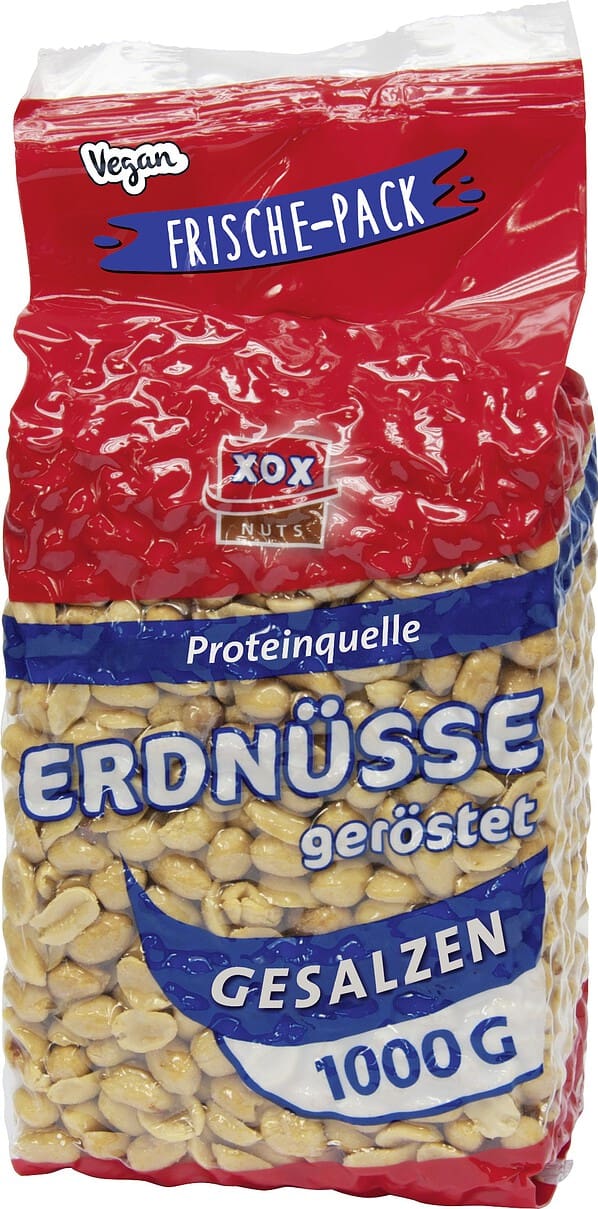 XOX Erdnüsse gesalzen 1kg