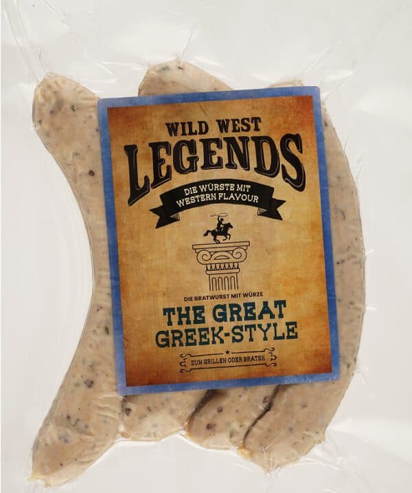 The Great Greek-Style Bratwurst 4 x 120 g