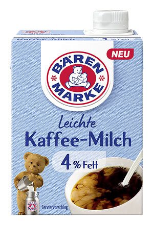 Bärenmarke leichte Kaffee Milch 4% 340 g