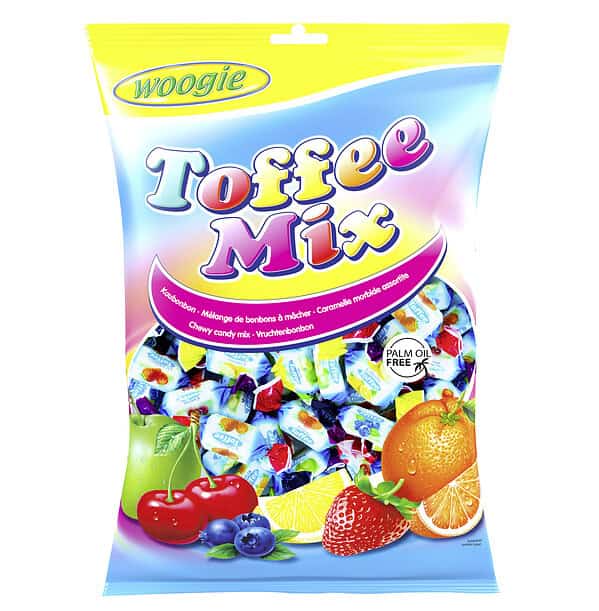 Woogie Kaubonbons Toffee Mix 1 kg