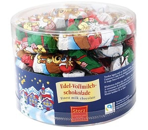 Storzs Weihnachts-Minis 100 x 6,25 g (625 g)