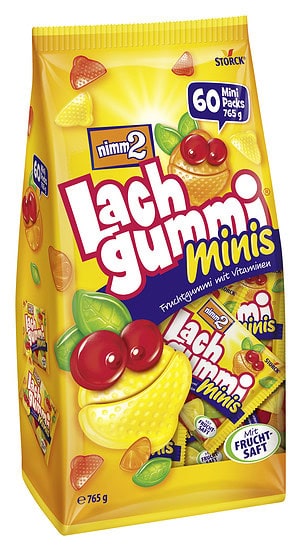 Storck Nimm2 Lachgummi Minis 60 Stück 765 g